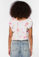 Velvet Heart Neema Pink Summer Roses Top
