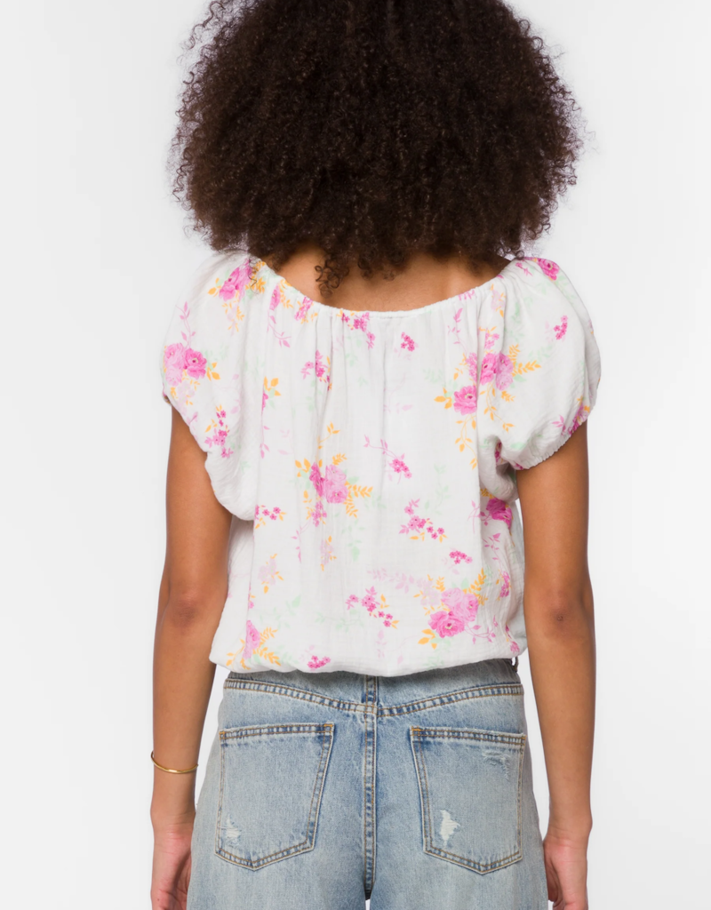 Velvet Heart Neema Pink Summer Roses Top