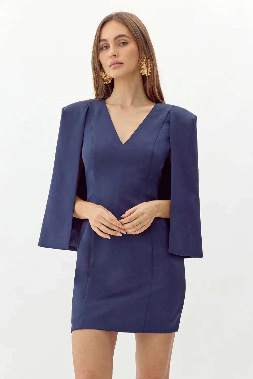 Maxine V Cape Dress