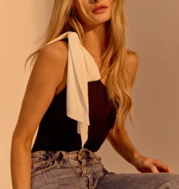 Adelyn Rae Amanda One-Shoulder Bodysuit