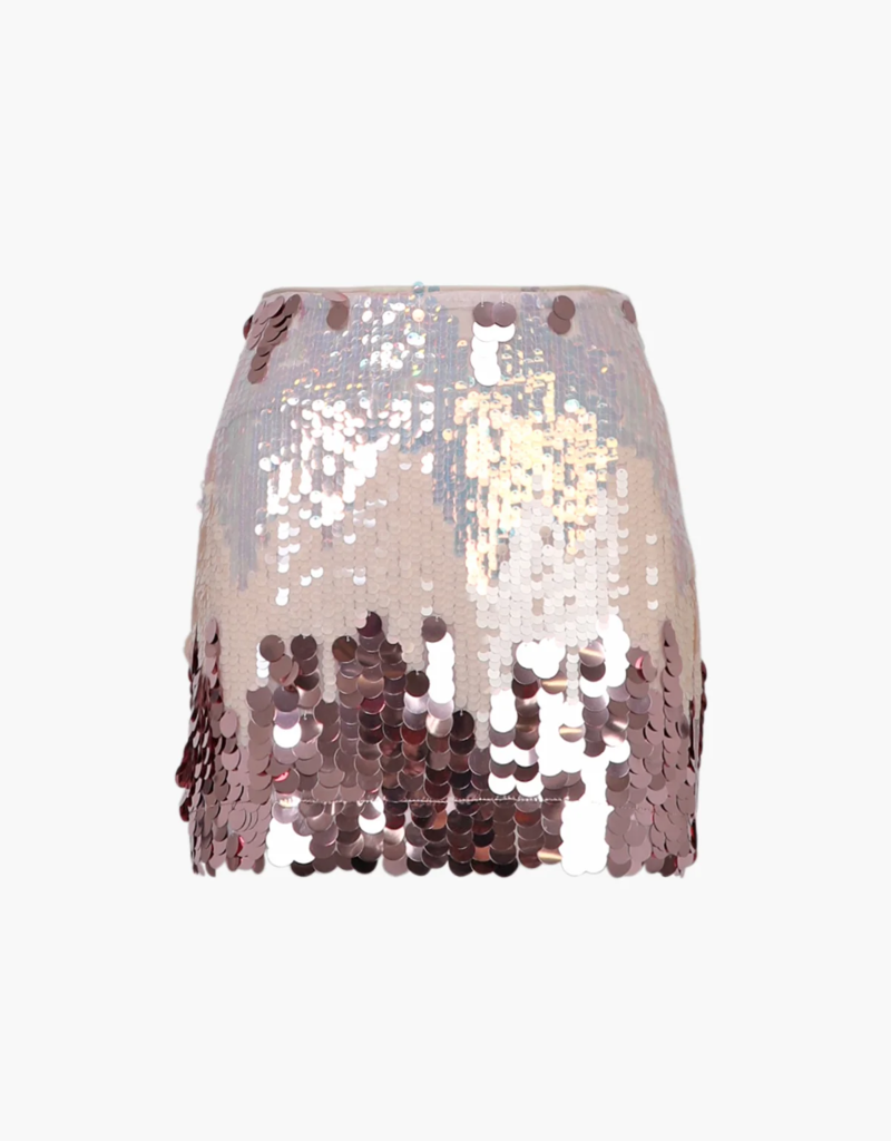Adelyn Rae Bayley Paillette Mini Skirt