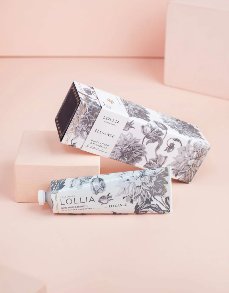 Lollia Elegance Hand Cream - White Amber & Mirabelle