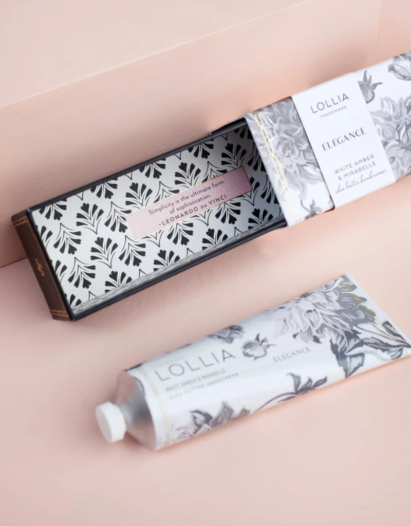 Lollia Elegance Hand Cream - White Amber & Mirabelle