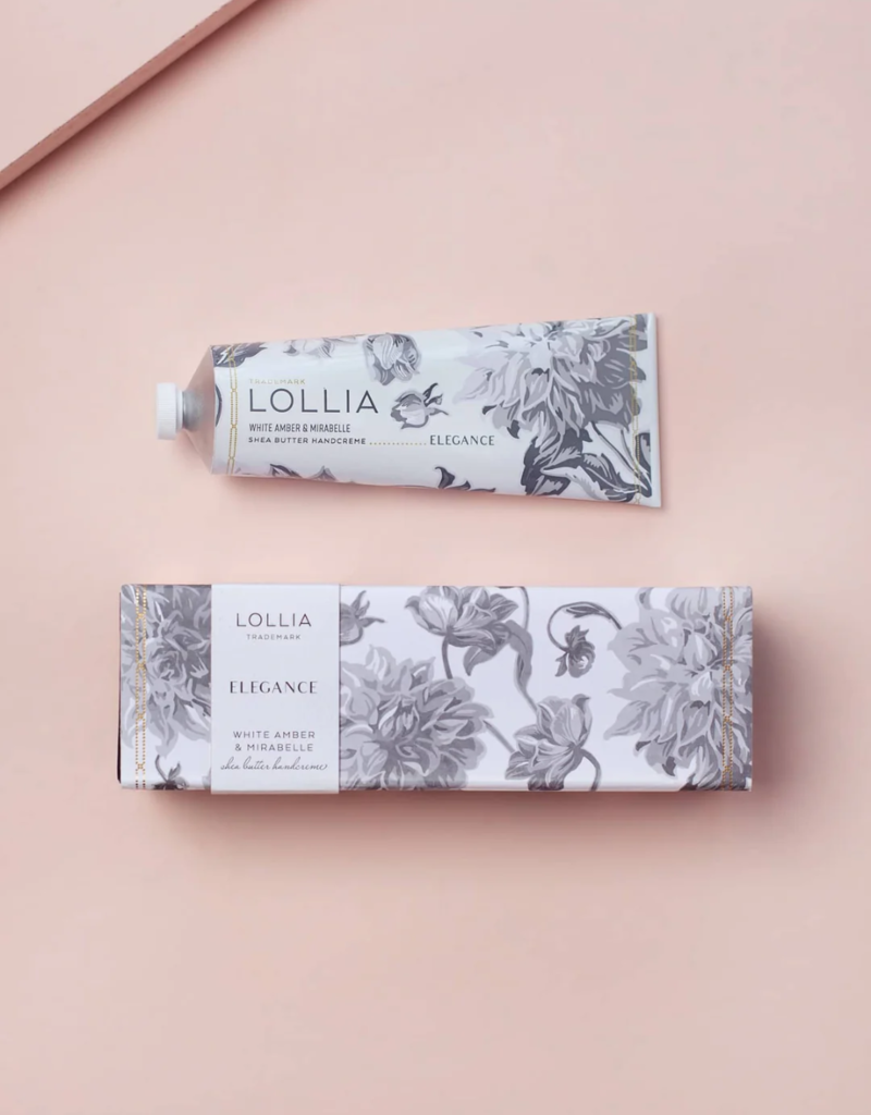 Lollia Elegance Hand Cream - White Amber & Mirabelle