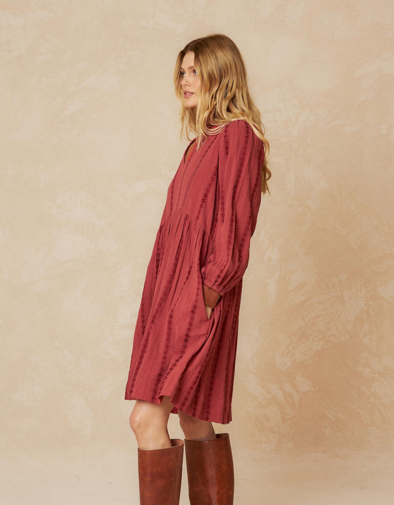 Indi and Cold Livvy Short Jaquard Dress
