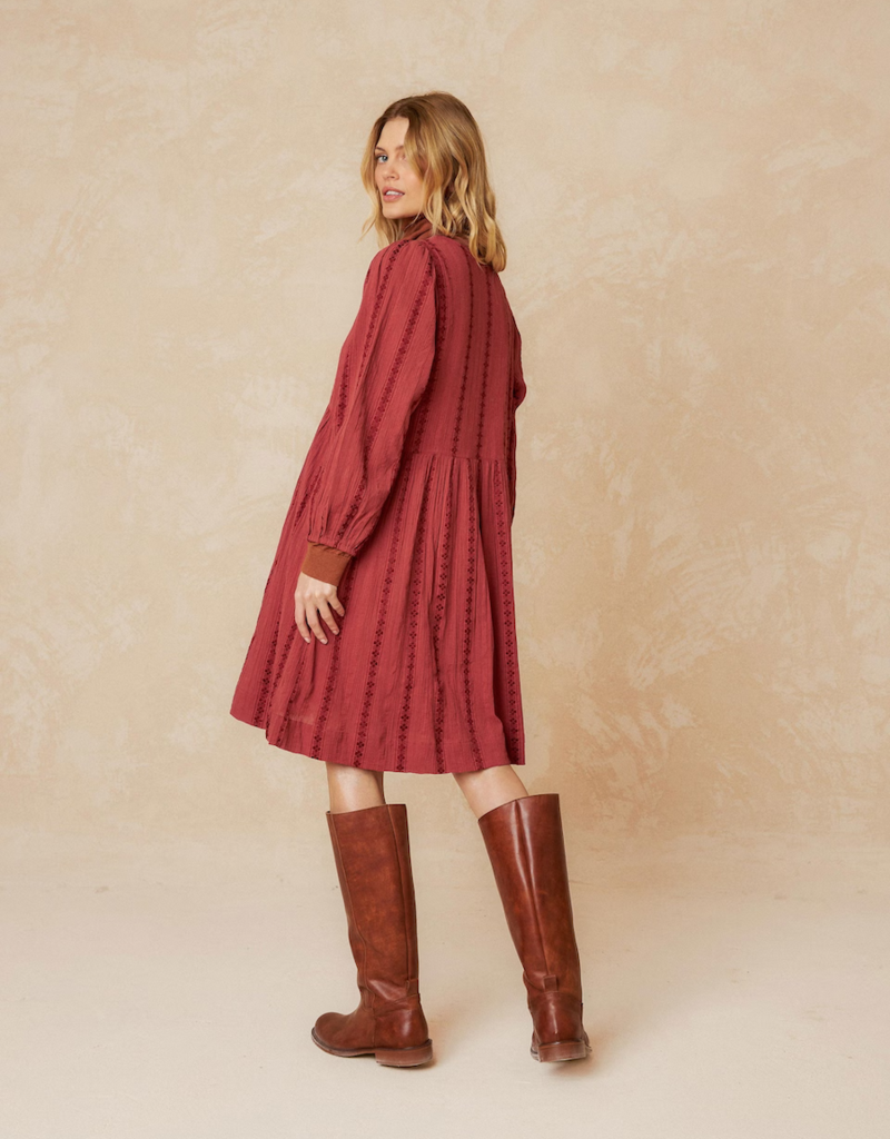 Indi and Cold Livvy Short Jaquard Dress