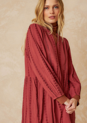 Indi and Cold Livvy Short Jacquard Dress