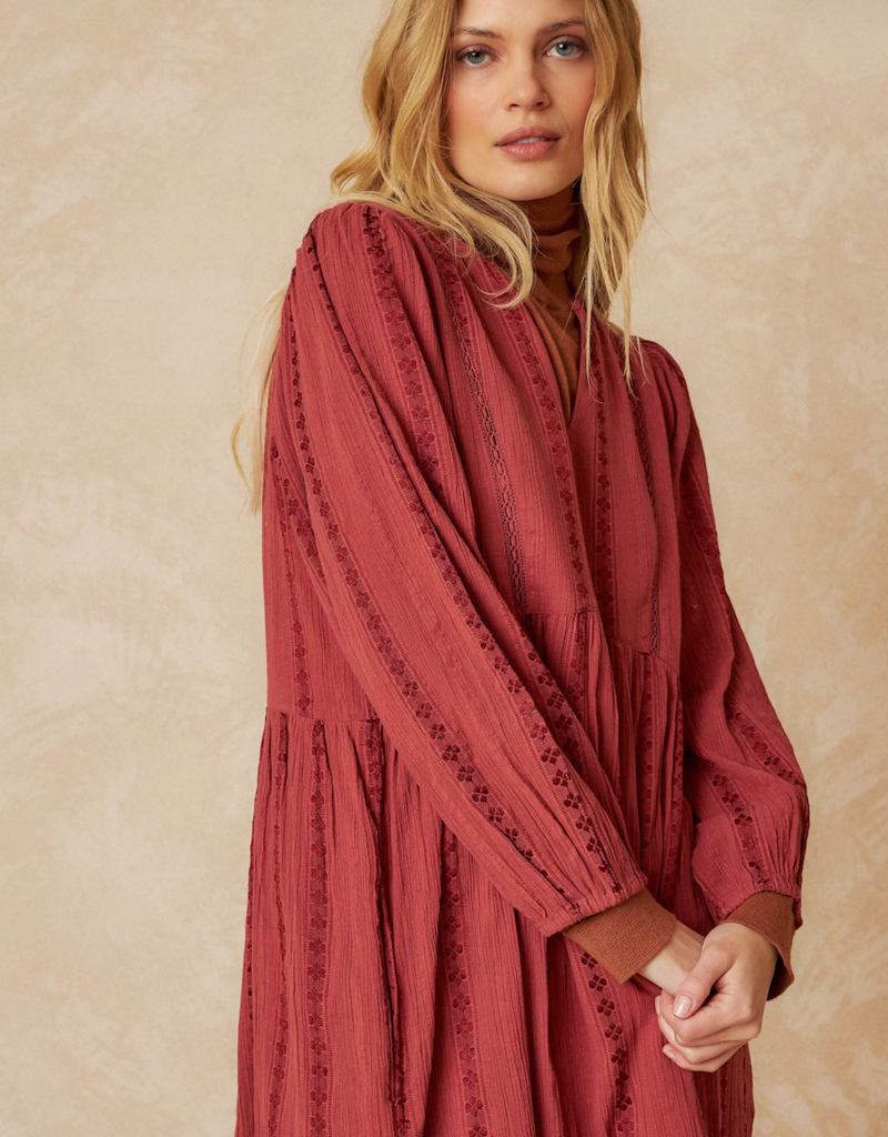 Indi and Cold Livvy Short Jaquard Dress