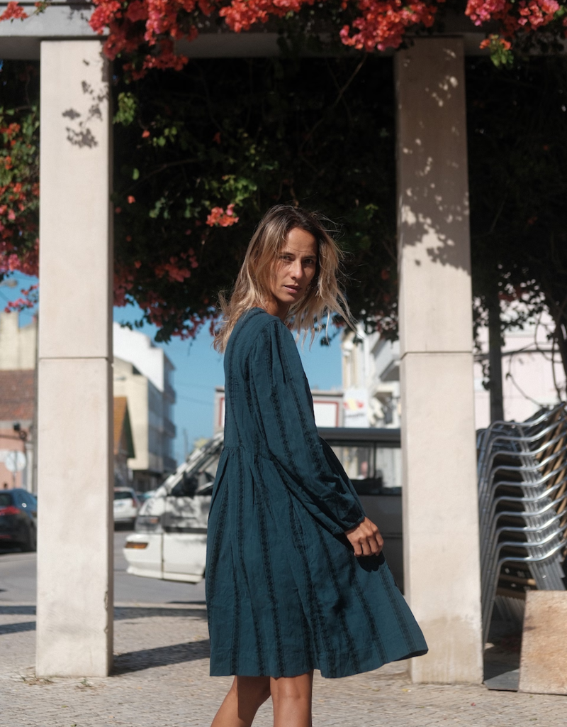 Indi and Cold Livvy Short Jaquard Dress