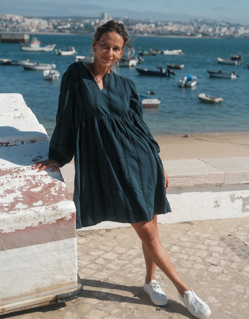 Indi and Cold Livvy Short Jaquard Dress