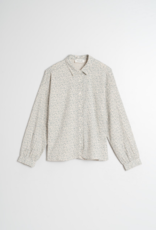 Indi and Cold Caliope Printed Blouse in Blue Floral