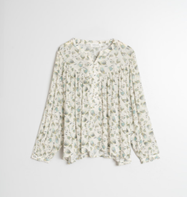 Indi and Cold Viscose Chiffon Blouse **XXS, SMALL**