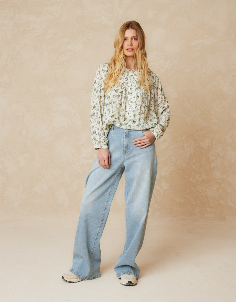 Indi and Cold Viscose Chiffon Blouse