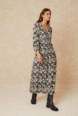 Indi and Cold Rey Printed Dobby Maxi Dress