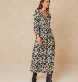 Indi and Cold Rey Printed Dobby Maxi Dress *Small & XL*