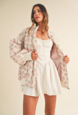 Mable Breanne Floral Bomber Jacket