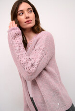 Cream Niso Knit Cardigan