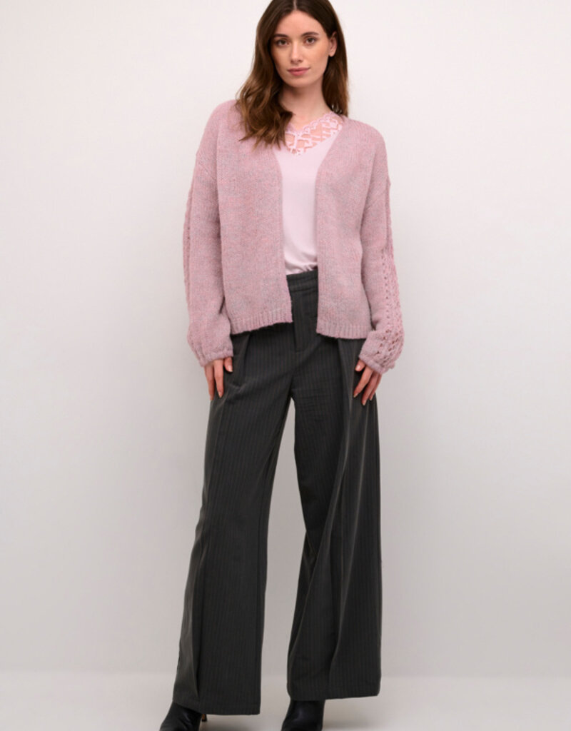 Cream Niso Knit Cardigan