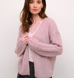 Cream Niso Knit Cardigan