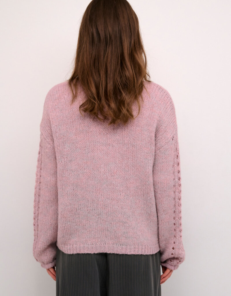 Cream Niso Knit Cardigan