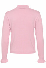 Cream Villea Knit Blouse