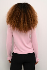 Cream Villea Knit Blouse