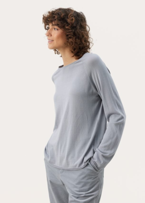 Part Two Jytte Cotton and Silk Lightweight Pullover