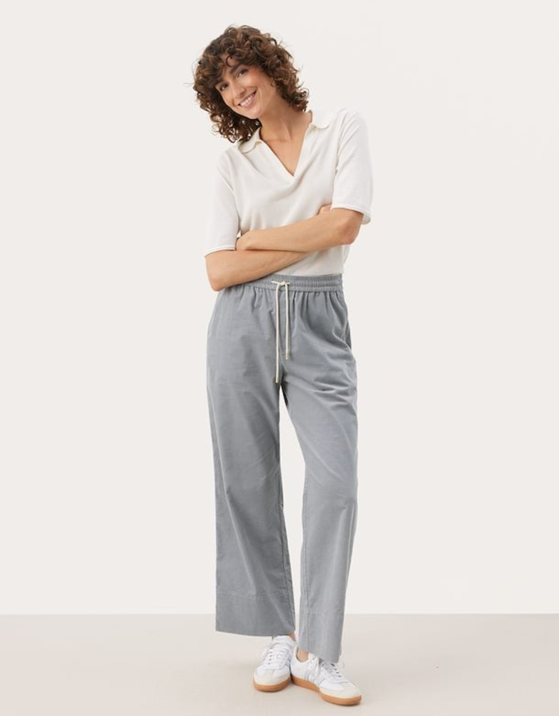 Part Two Jutine Lightweight Collared Knit