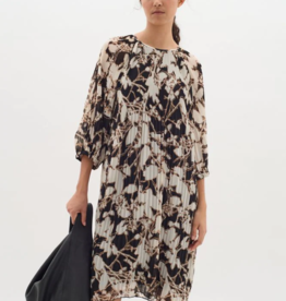 InWear Besdra Pleated Floral Dress