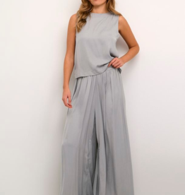 Kaffe Allie Silver Satin Top