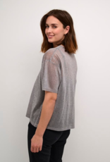 Kaffe Julia V-Neck Shimmer Tee