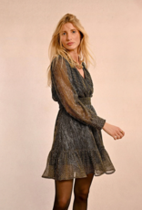 Molly Bracken Alda Metallic Dress