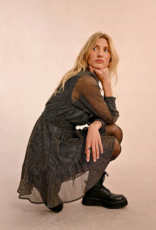 Molly Bracken Alda Metallic Dress