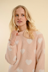 Molly Bracken Franka Knitted Heart Sweater