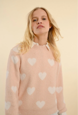 Molly Bracken Franka Knitted Heart Sweater