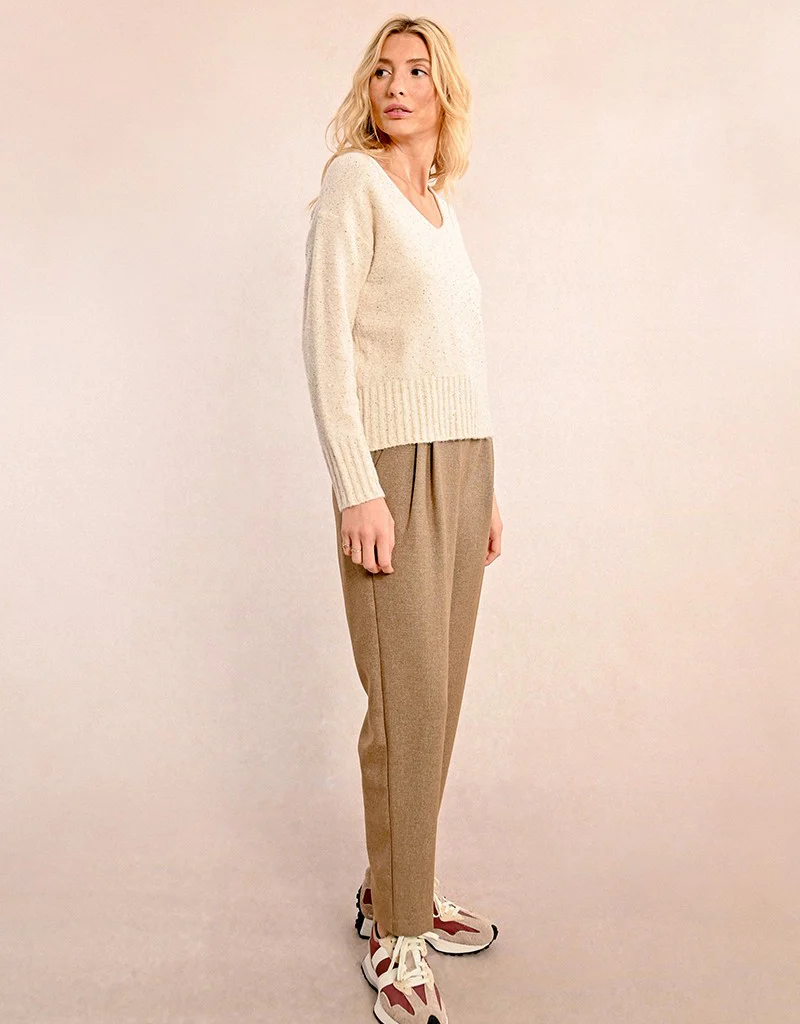 Molly Bracken Izzie Knitted Sequin Sweater