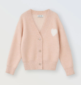 Molly Bracken Kids Peony Girls Oversized Cardigan