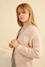 Molly Bracken Kids Peony Girls Oversized Cardigan