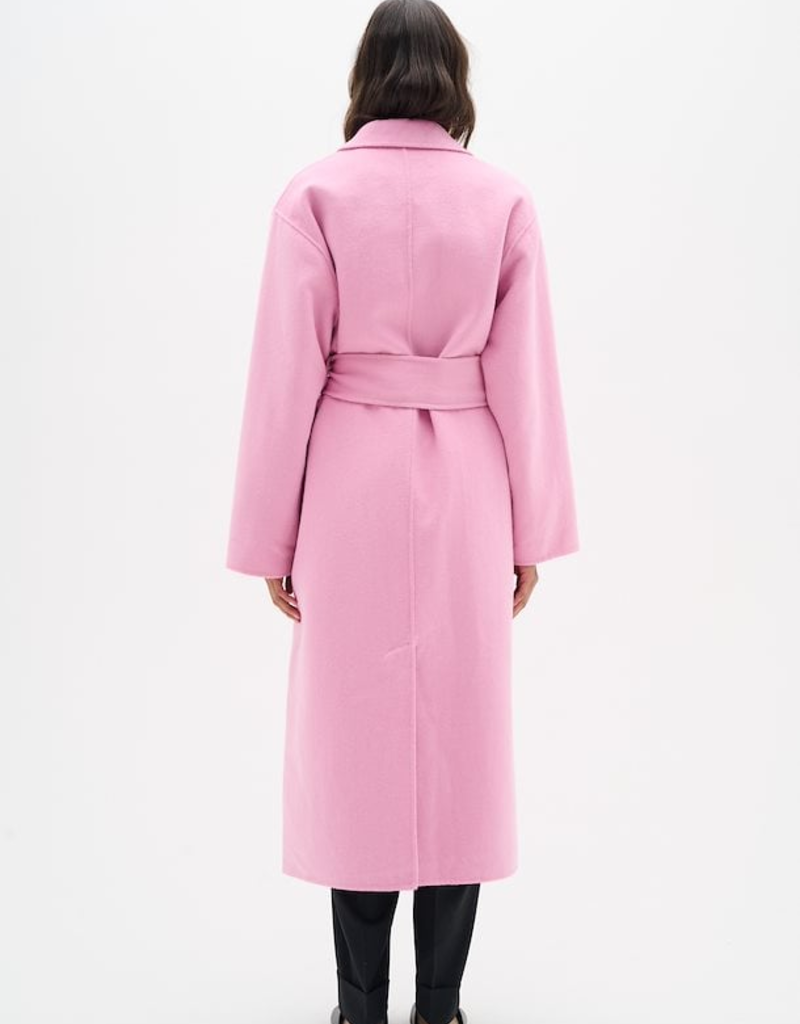 InWear Tilla Long Coat in Cashmere Rose (FINAL SALE)