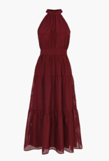 Adelyn Rae Angel Seersucker Halter Dress