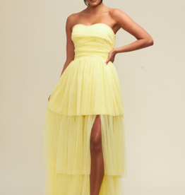 Luxxel Lara Tiered Tulle Maxi Dress *More Colours*