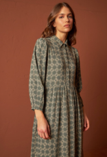 Indi and Cold Anneke Collared Maxi Dress
