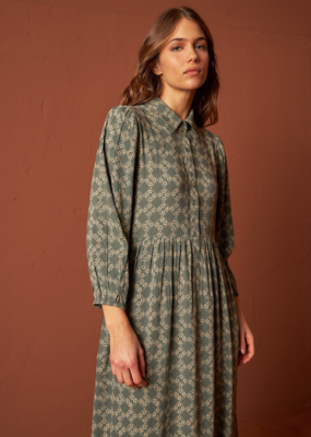 Indi and Cold Anneke Collared Maxi Dress *Only One Left - XXS*