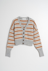 Indi and Cold Kenny Striped Cardigan