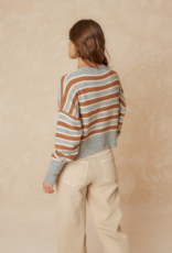Indi and Cold Kenny Striped Cardigan