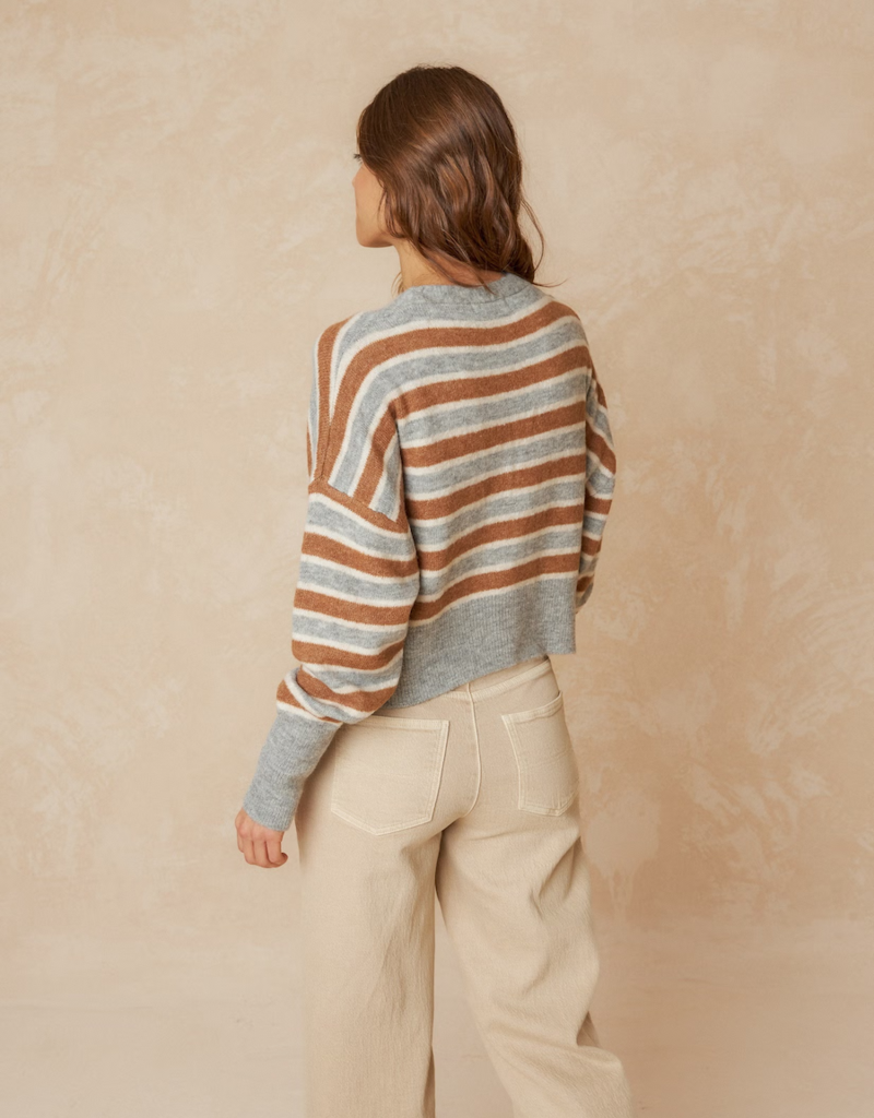 Indi and Cold Kenny Striped Cardigan