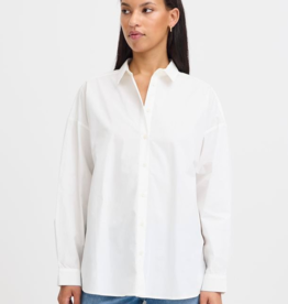 ICHI Sadia Crisp Button-Up Shirt
