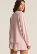 Z-Supply Stay Cozy Stripe Long Sleeve Top