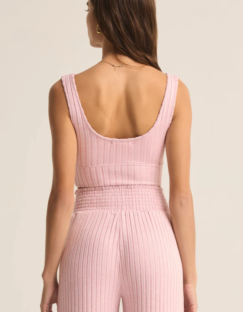 Z-Supply Zoe Silky Rib Tank Bra