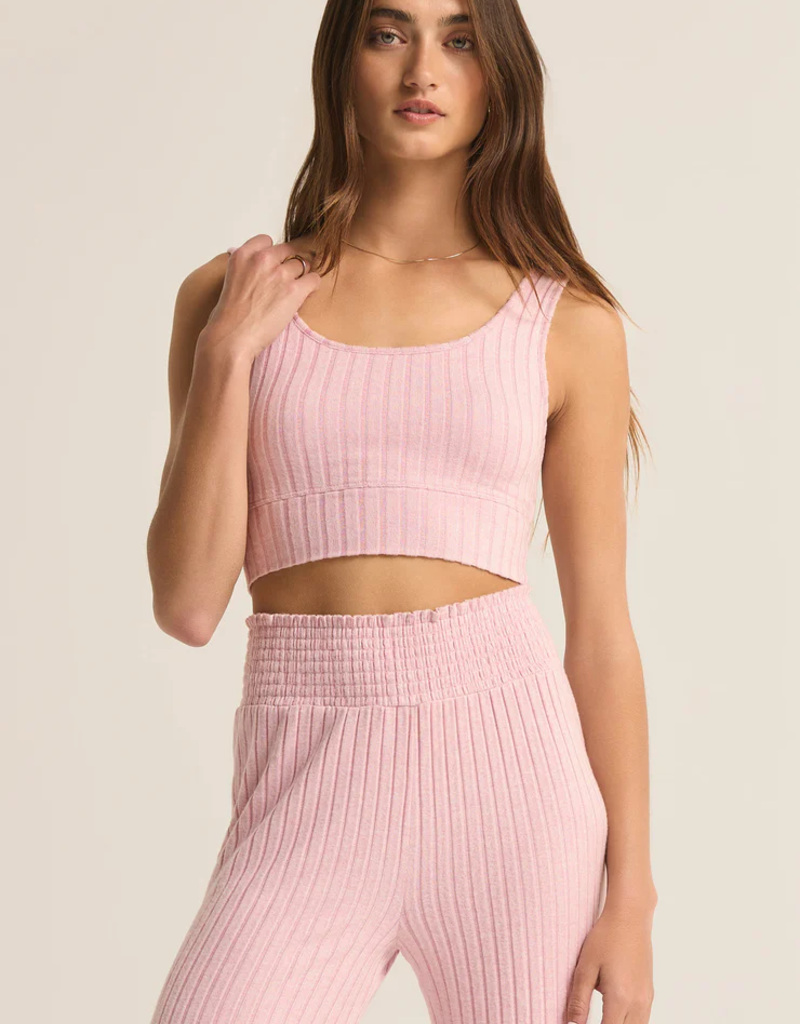 Z-Supply Zoe Silky Rib Tank Bra
